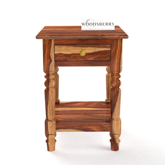 Nightstand Lamp Table with Drawer