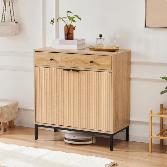 Dakota Kitchen Cabinet With Iron Legs
