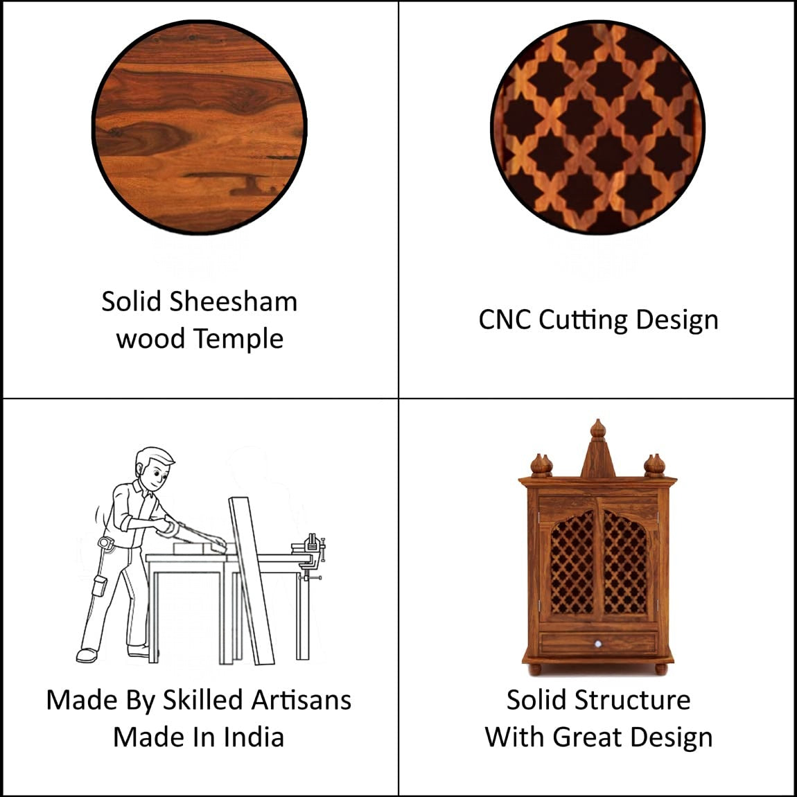 Sunrise CNC Temple With Doors